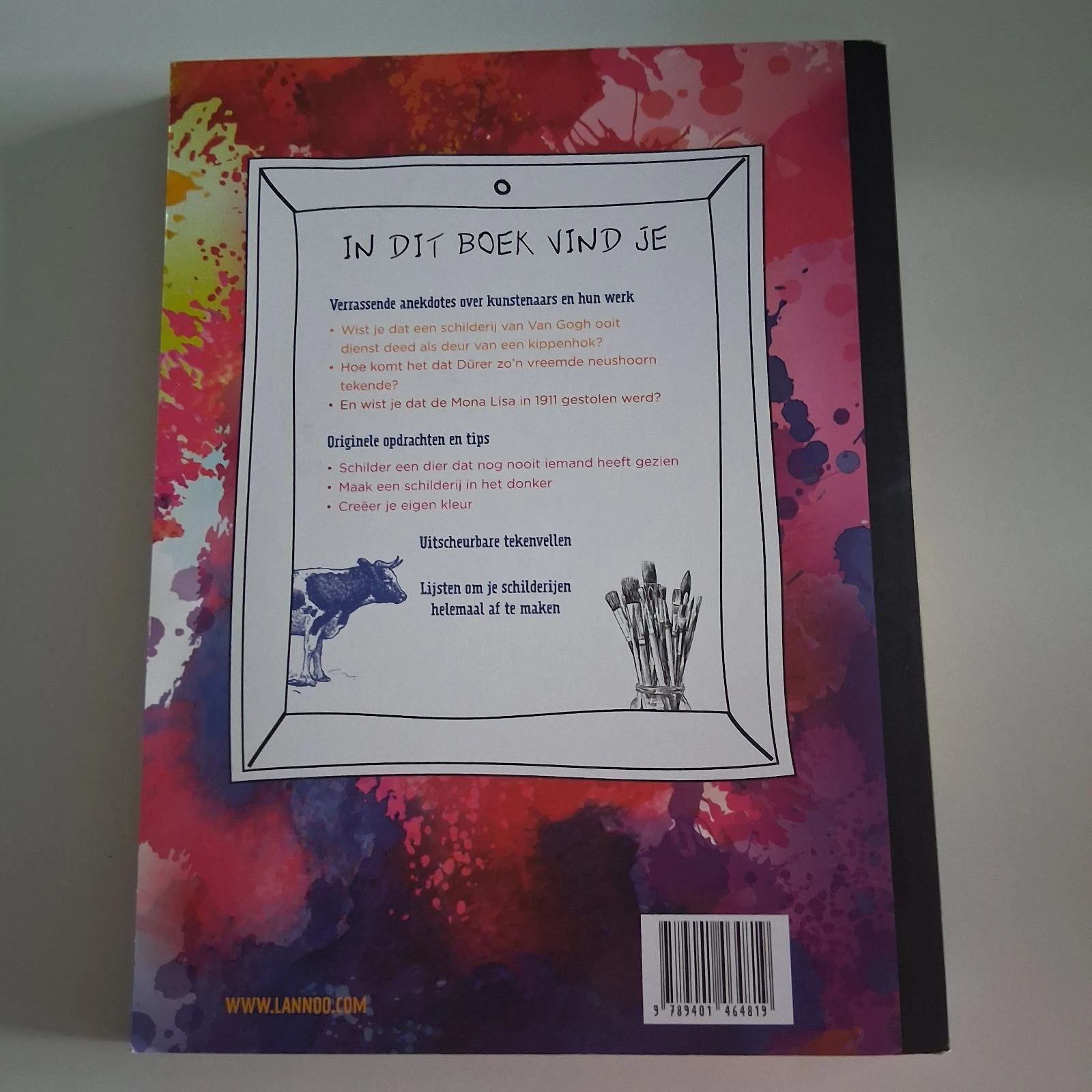 Livre pour enfants - Peter Slabbynck et Veerle Jacobs - Oh, ce n'est qu'un Van Gogh – photo 5